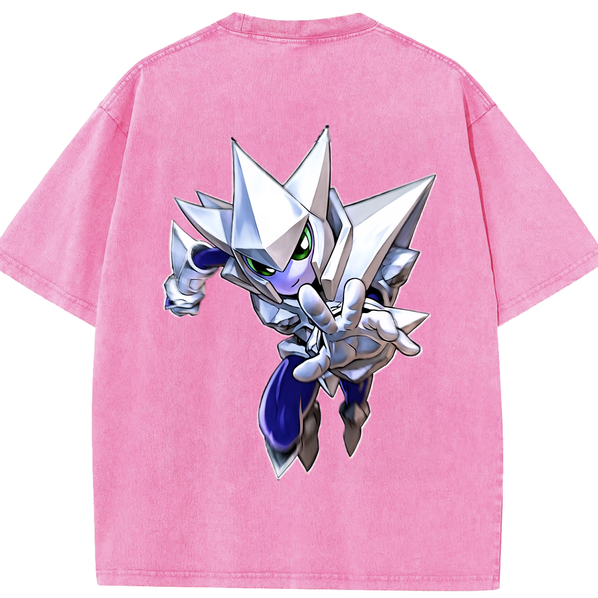 （画像用） 遊☆戯☆王 Yu-Gi-Oh! 綿100% ヴィンテージ風 半袖Tシャツ（背面プリント）